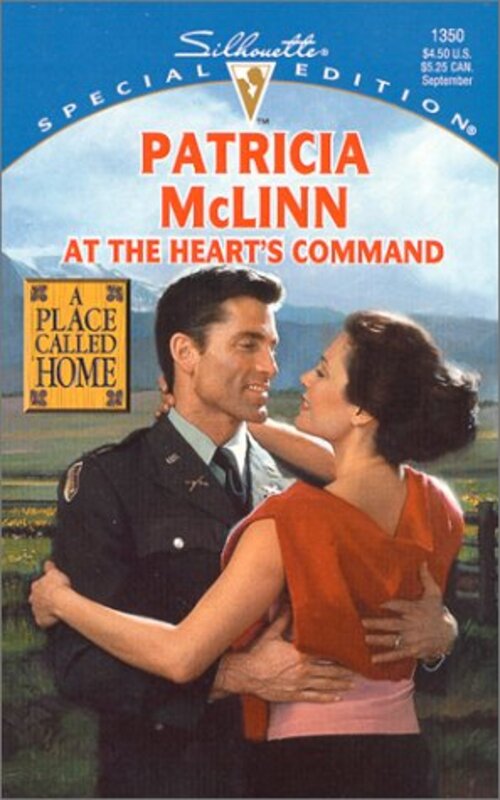 Book cover for "At the Heart's Command" by Patricia McLinn