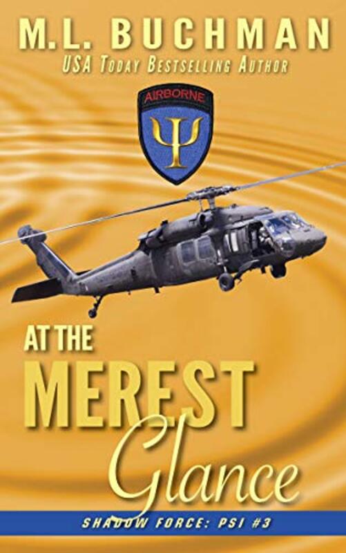 Book cover for "At the Merest Glance" by ML Buchman