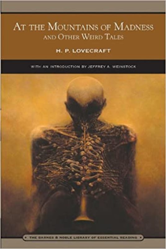 Book cover for "At the Mountains of Madness" by H. P. Lovecraft