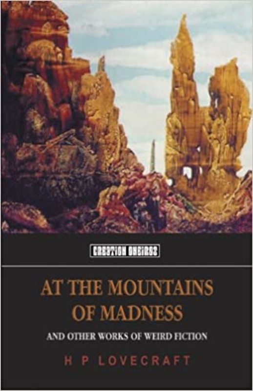 Book cover for "At the Mountains of Madness" by H. P. Lovecraft