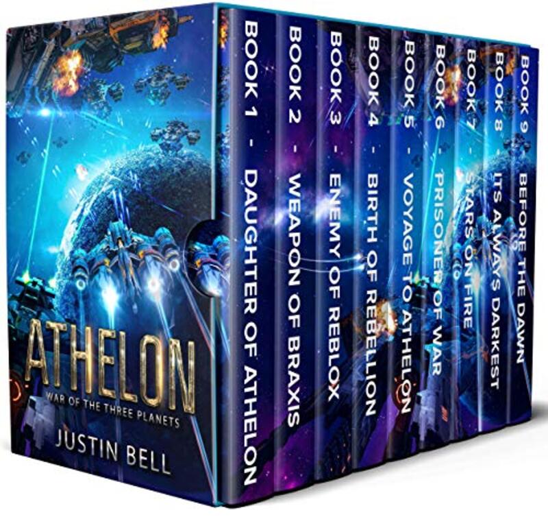 Book cover for "Athelon" by Justin Bell