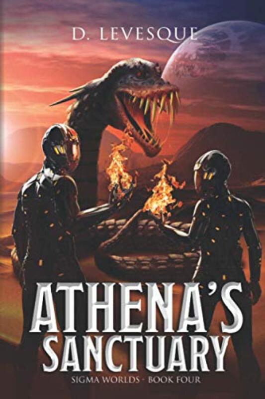 Book cover for "Athena's Sanctuary" by D Levesque