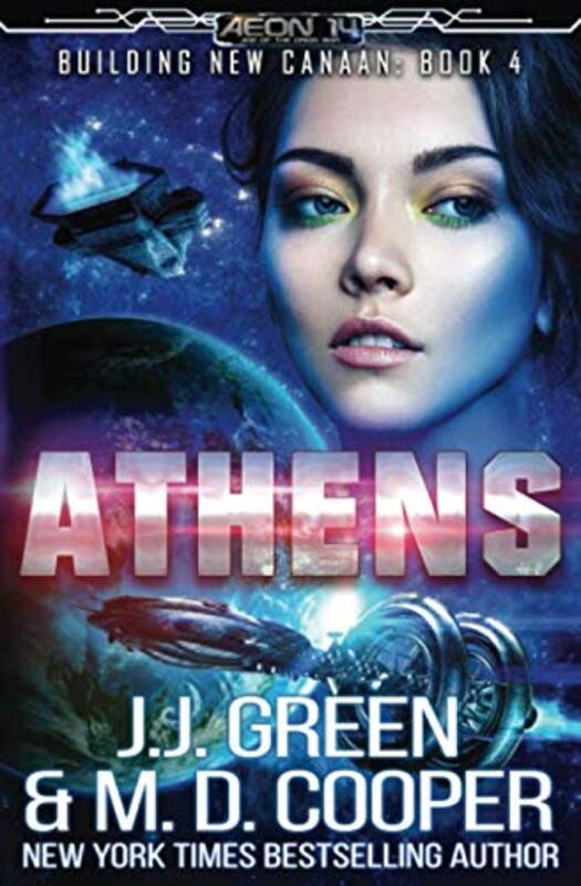 Book cover for "Athens" by MD Cooper