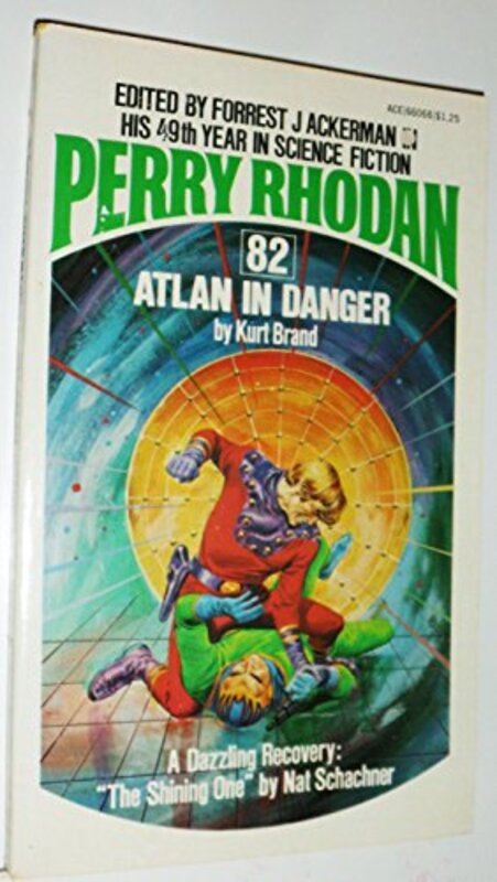 Book cover for "Atlan In Danger" by Kurt Brand