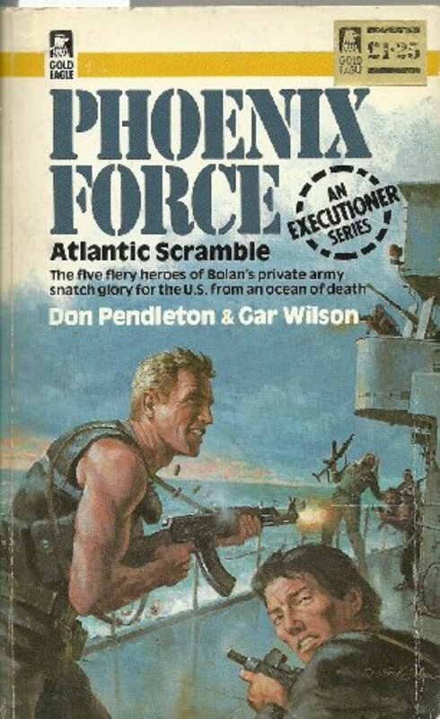 Book cover for "Atlantic Scramble" by Mike Newton