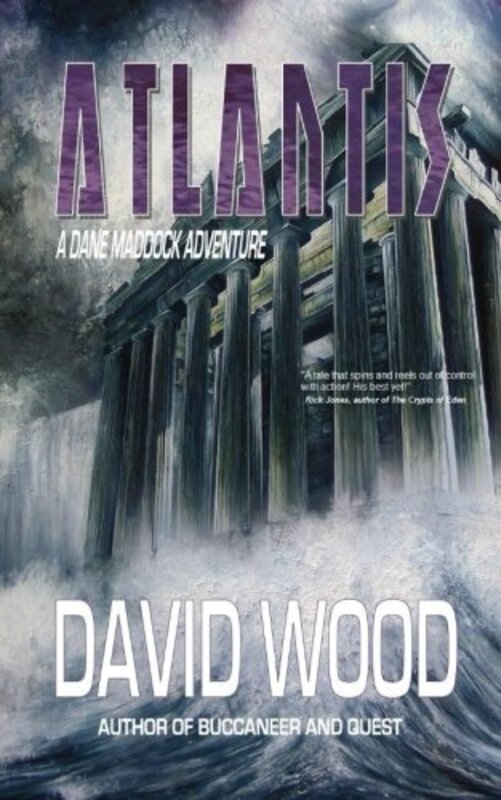 Book cover for "Atlantis" by David Wood