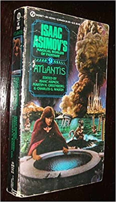 Book cover for "Atlantis" by Isaac Asimov