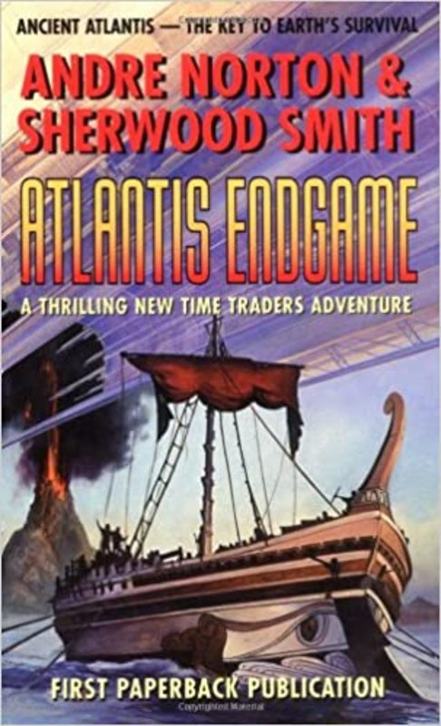 Book cover for "Atlantis Endgame" by Andre Norton