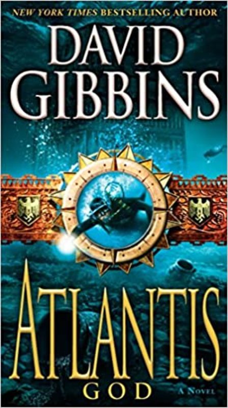 Book cover for "Atlantis God" by David Gibbins