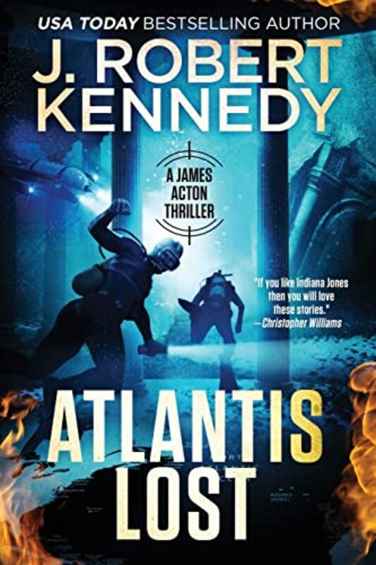 Book cover for "Atlantis Lost" by J Robert Kennedy