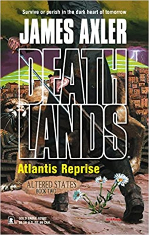 Book cover for "Atlantis Reprise" by James Axler