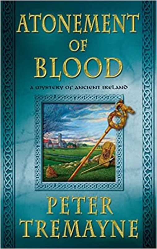 Book cover for "Atonement of Blood" by Peter Tremayne