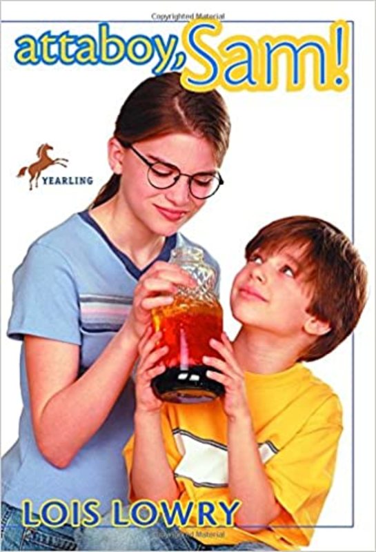 Book cover for "Attaboy, Sam!" by Lois Lowry