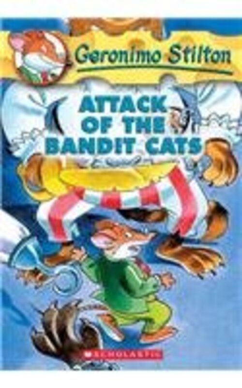 Book cover for "Attack Of The Bandit Cats" by Elisabetta Dami