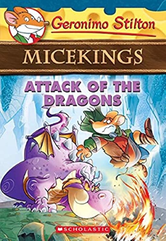 Book cover for "Attack of the Dragons" by Elisabetta Dami