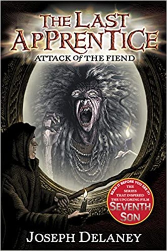 Book cover for "Attack of the Fiend" by Joseph Delaney