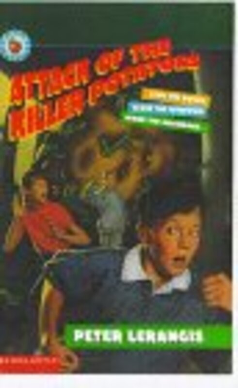 Book cover for "Attack of the Killer Potatoes" by Peter Lerangis