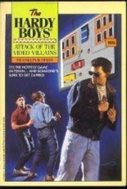 Book cover for "Attack of the Video Villains" by Franklin W Dixon