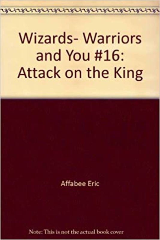 Book cover for "Attack on the King" by R.L. Stine