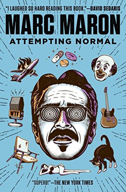 Book cover for "Attempting Normal"