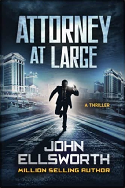 Book cover for "Attorney at Large" by John Ellsworth