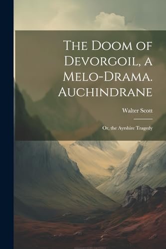 Book cover for "Auchindrane" by Sir Walter Scott