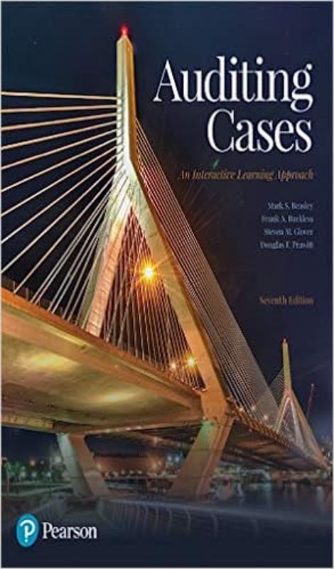 Book cover for "Auditing Cases" by Mark S. Beasley
