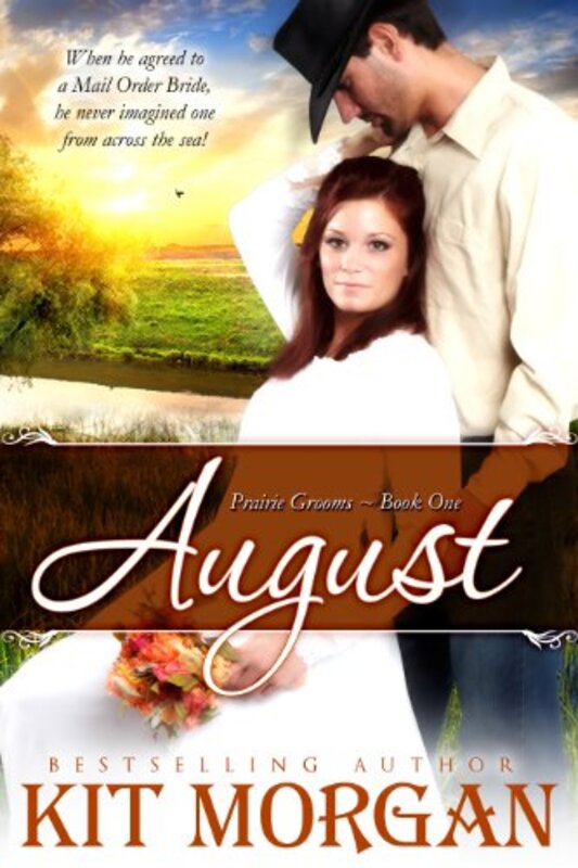 Book cover for "August" by Kit Morgan