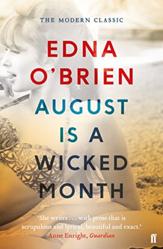 Book cover for "August Is A Wicked Month" by Edna O'Brien