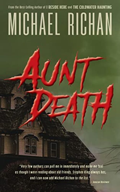 Book cover for "Aunt Death" by Michael Richan