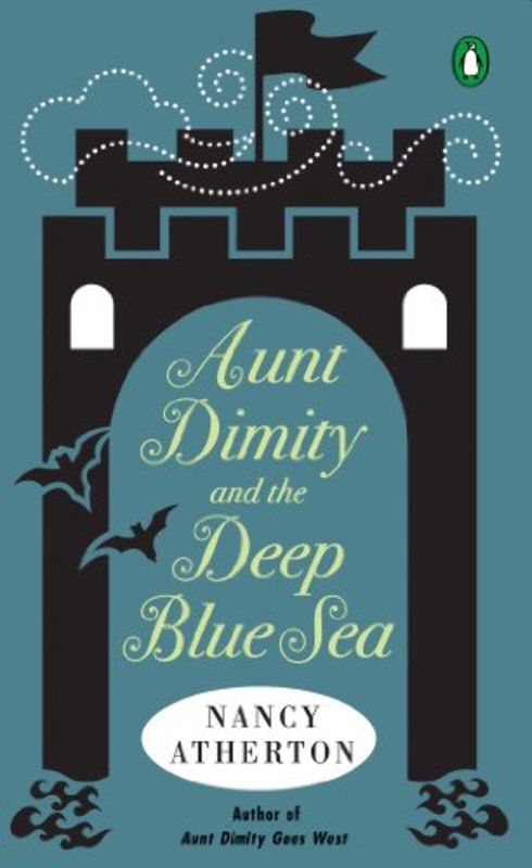 Book cover for "Aunt Dimity and the Deep Blue Sea" by Nancy Atherton