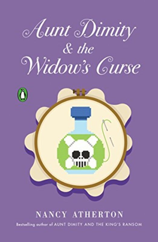 Book cover for "Aunt Dimity and the Widow's Curse" by Nancy Atherton