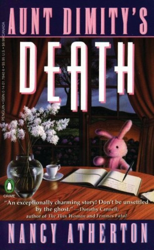Book cover for "Aunt Dimity's Death" by Nancy Atherton