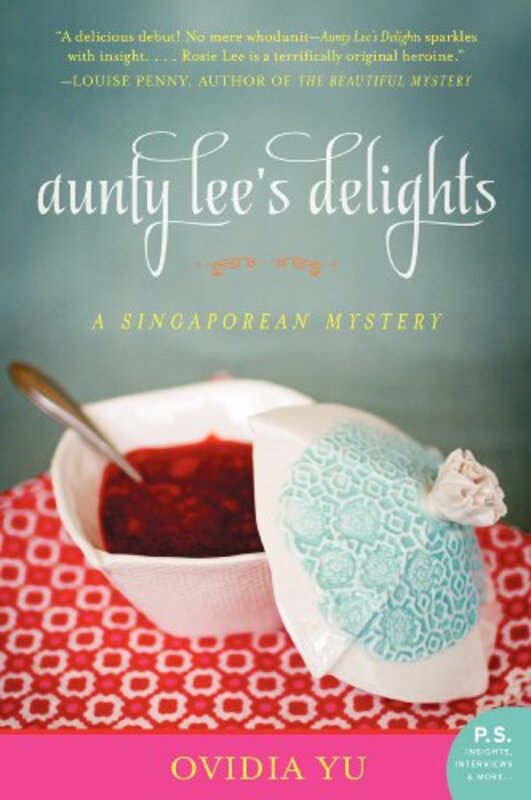 Book cover for "Aunty Lee's Delights" by Ovidia Yu