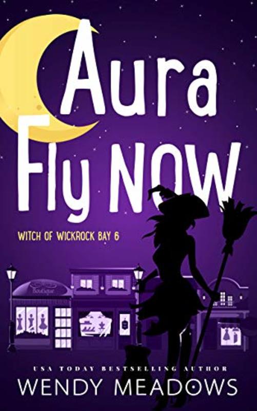 Book cover for "Aura Fly Now" by Wendy Meadows