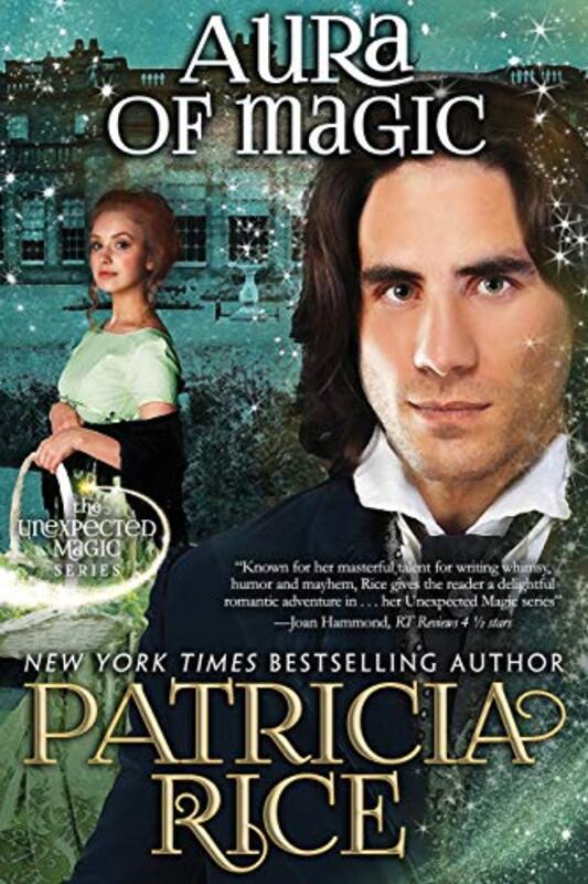 Book cover for "Aura of Magic" by Patricia Rice
