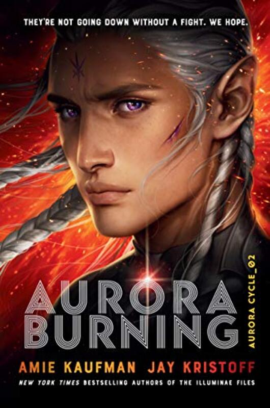 Book cover for "Aurora Burning" by Jay Kristoff