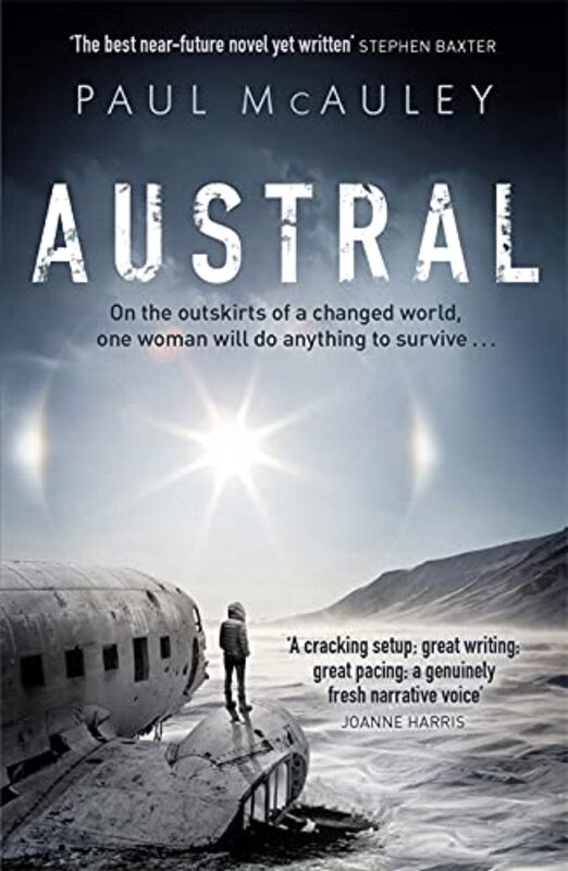 Book cover for "Austral" by Paul J McAuley
