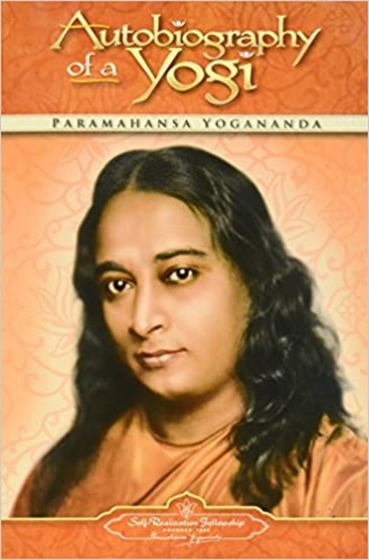 Book cover for "Autobiography of a Yogi" by Paramahansa Yogananda