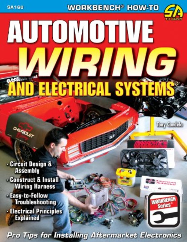Book cover for "Automotive Wiring and Electrical Systems" by Tony Candela