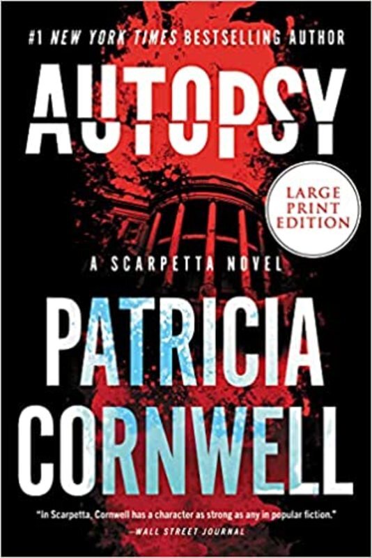 Book cover for "Autopsy" by Patricia Cornwell
