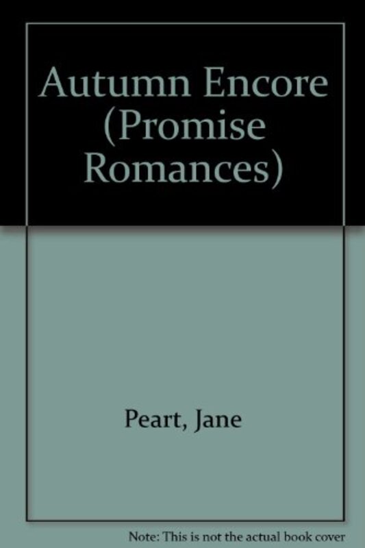 Book cover for "Autumn Encore" by Jane Peart