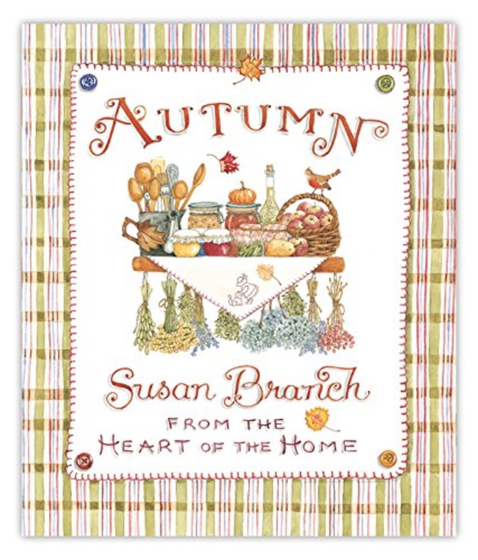 Book cover for "Autumn from the Heart of the Home" by Susan Branch