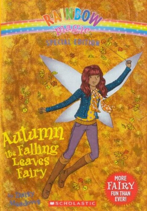 Book cover for "Autumn the Falling Leaves Fairy" by Daisy Meadows