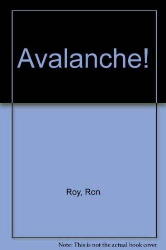 Book cover for "Avalanche!" by Ron Roy
