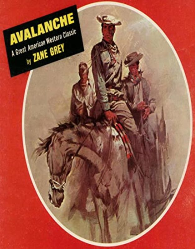 Book cover for "Avalanche" by Zane Grey