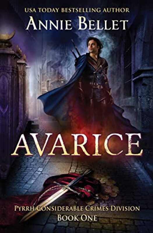 Book cover for "Avarice" by Annie Bellet