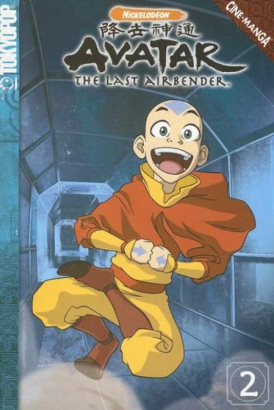 Book cover for "Avatar Volume 2: The Last Airbender" by Michael Dante DiMartino
