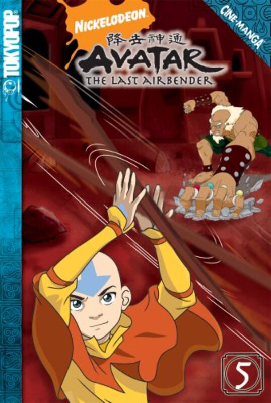 Book cover for "Avatar Volume 5: The Last Airbender" by Michael Dante DiMartino