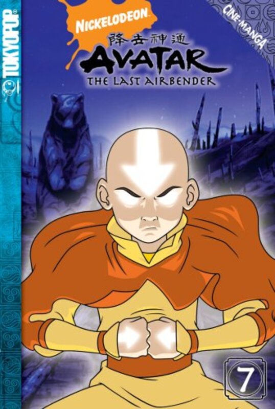 Book cover for "Avatar Volume 7: The Last Airbender" by Michael Dante DiMartino